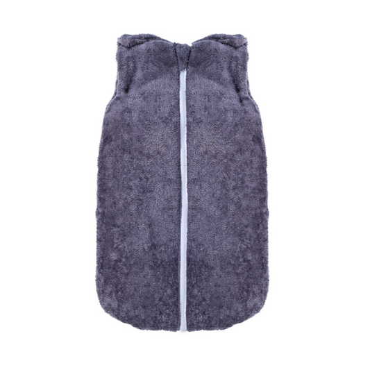 warm fur baby sleeping bag/swaddle TOG 3.5