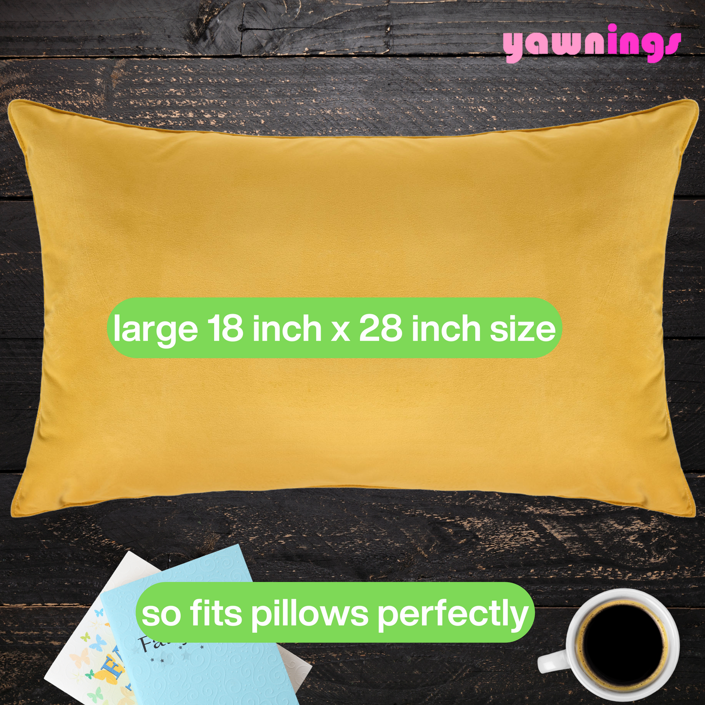 velvet soft yellow pillow covers set of 2