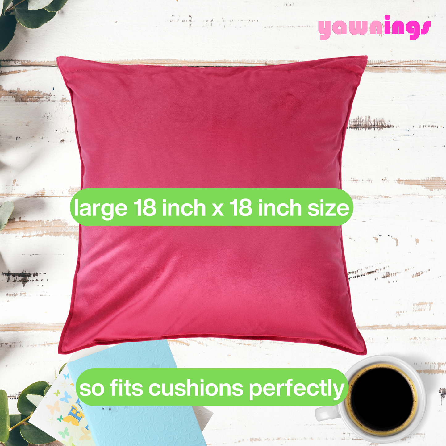 velvet pink cushion covers set of 2