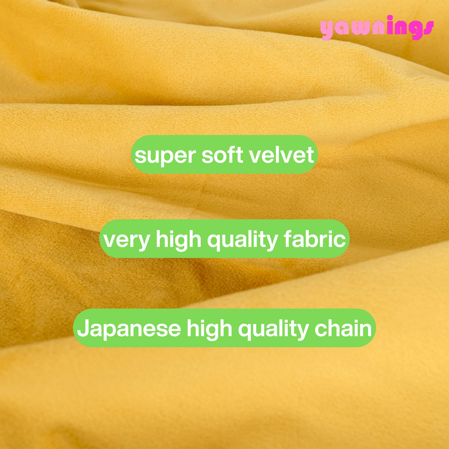velvet soft yellow pillow covers set of 2
