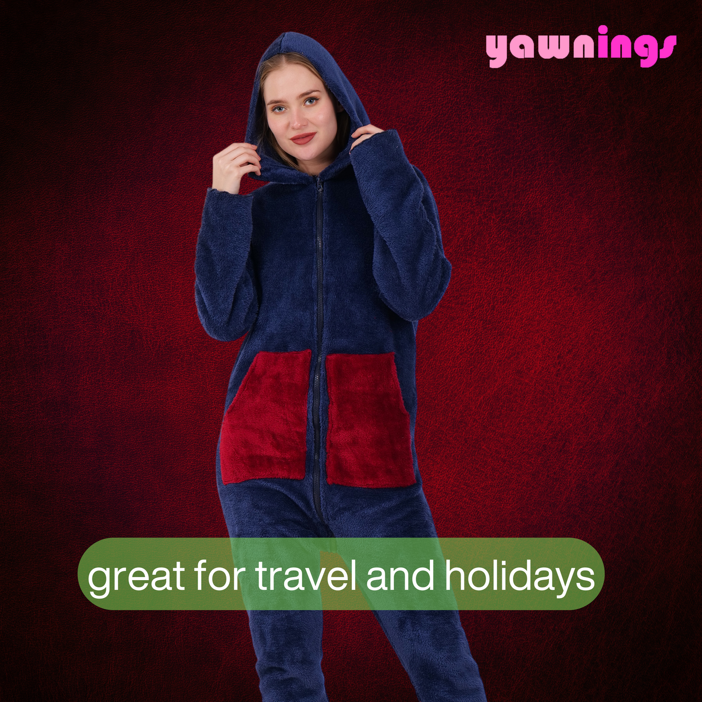warm fur jumsuit