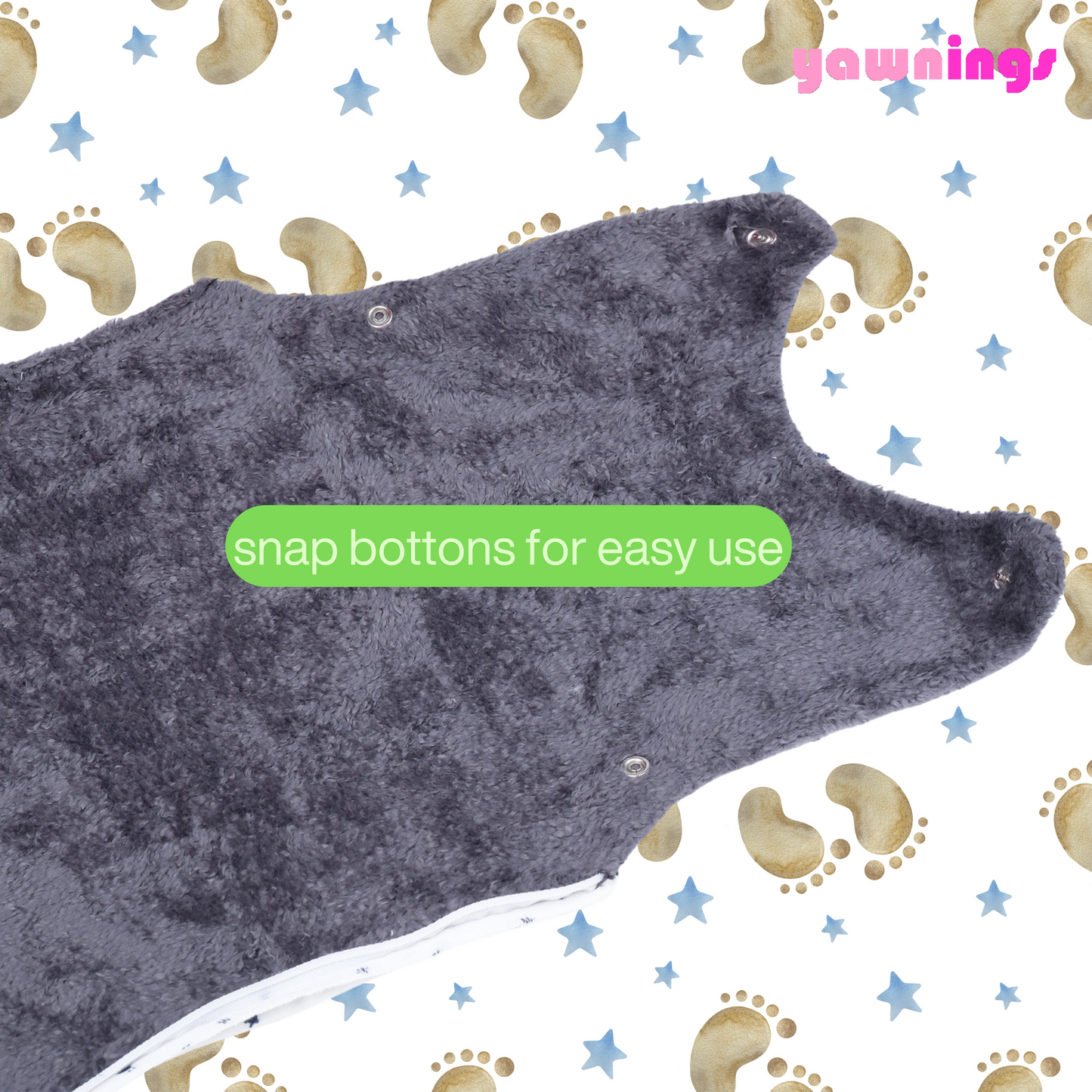 all weather AC baby sleeping bag TOG 2.5 knight