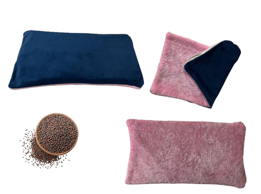 mustard seed new born baby pillow