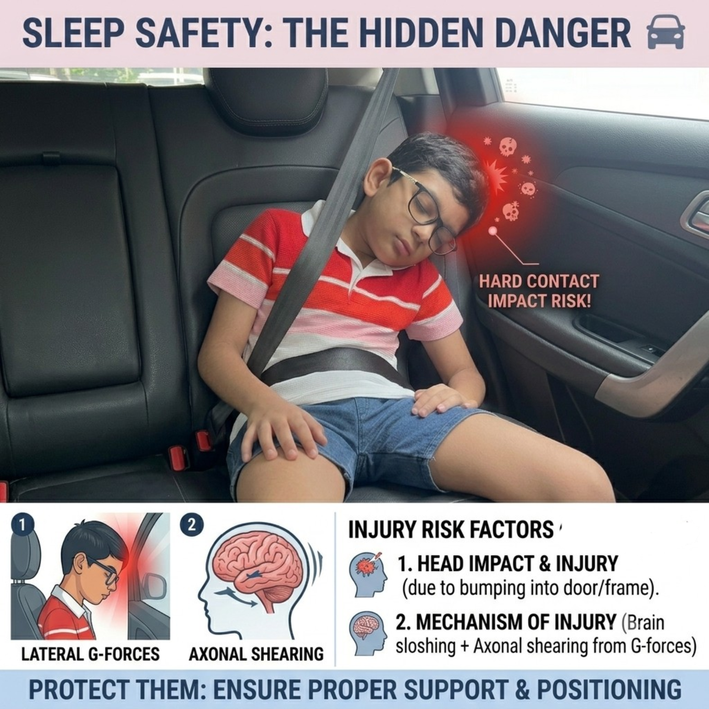 CAR SAFE PILLOW