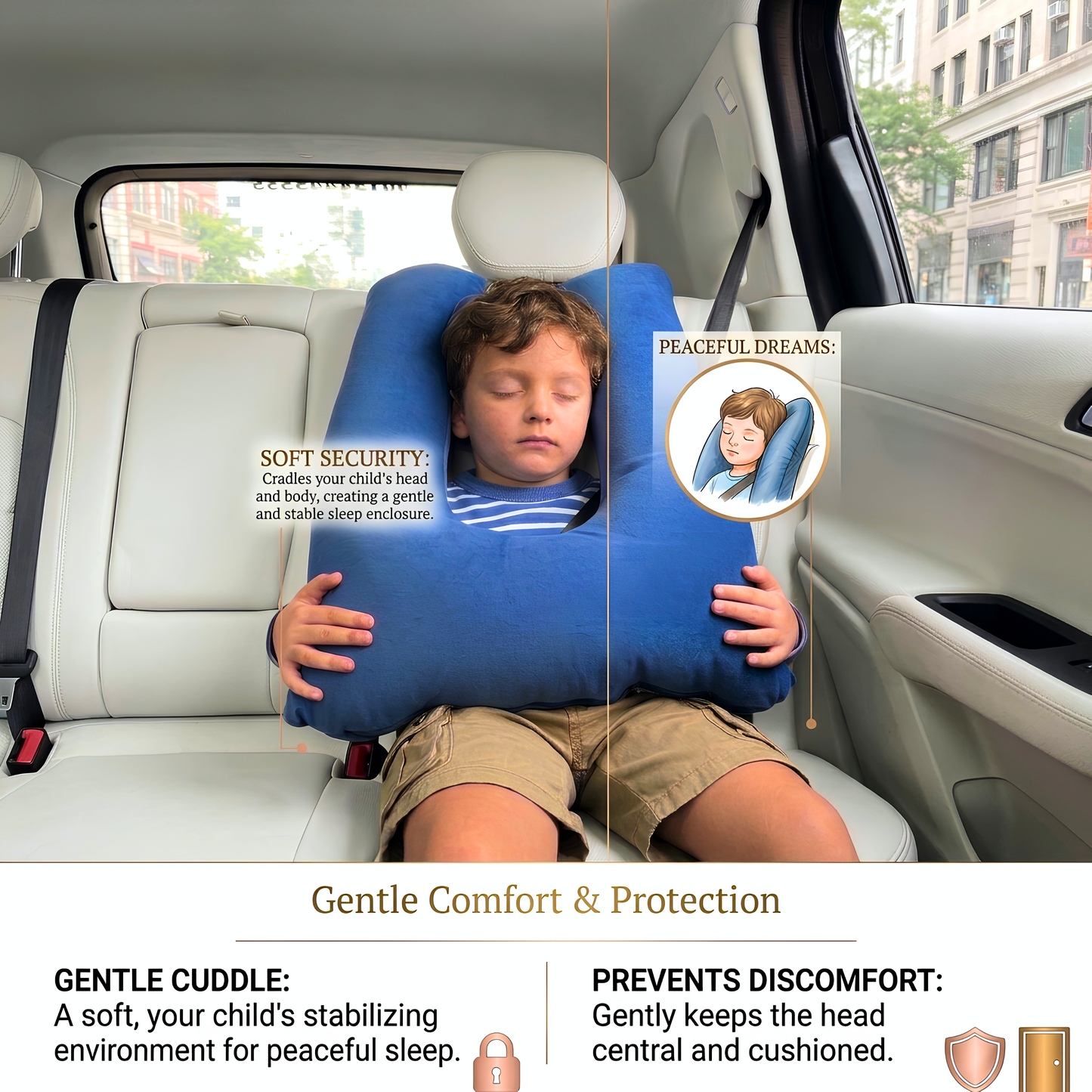 CAR SAFE PILLOW