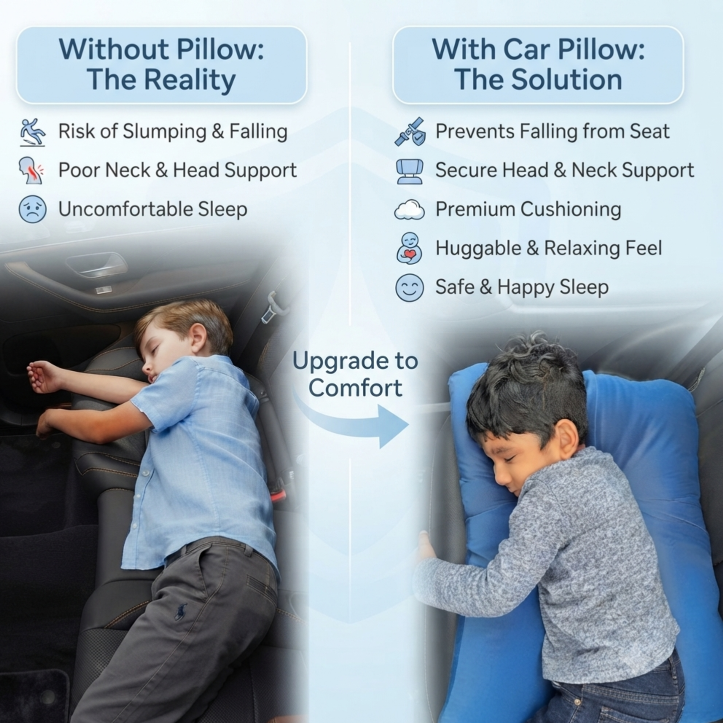 CAR SAFE PILLOW